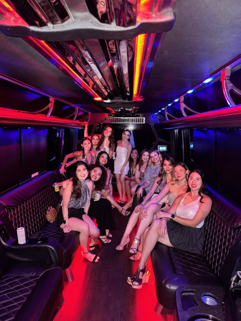 Charleston party bus to concert