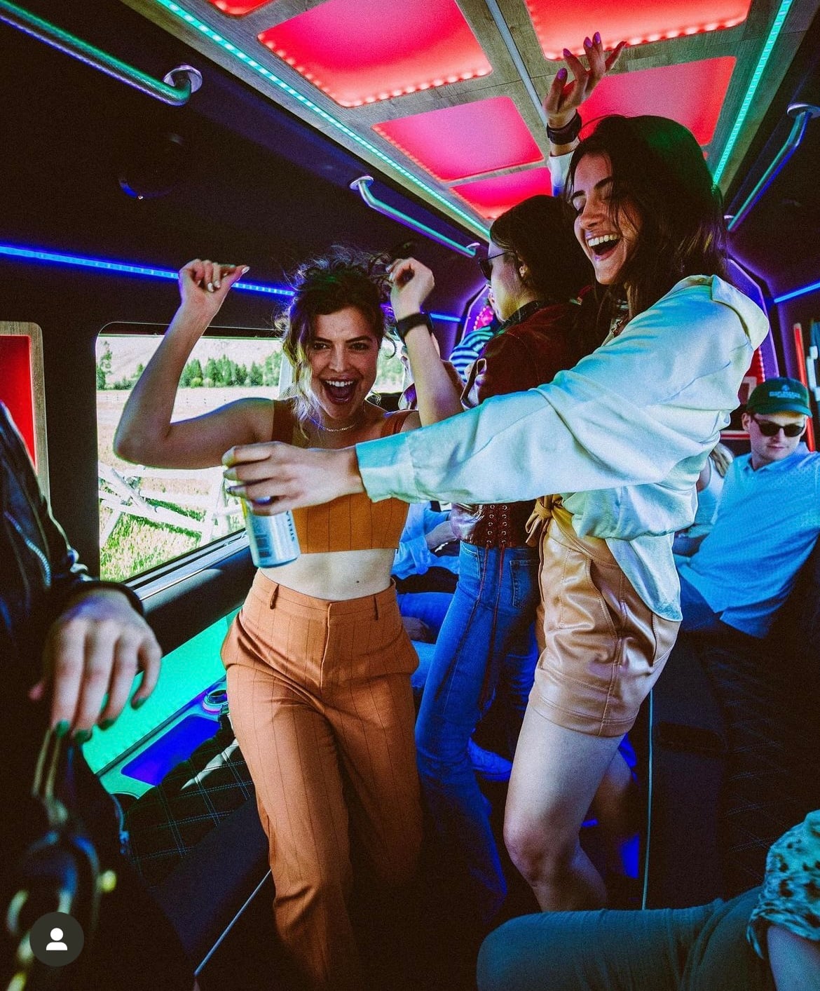 Charleston party bus